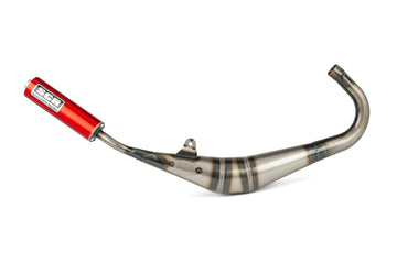 Aprilia RX Factory 50 2T - Scarico Handmade 50-70 rosso