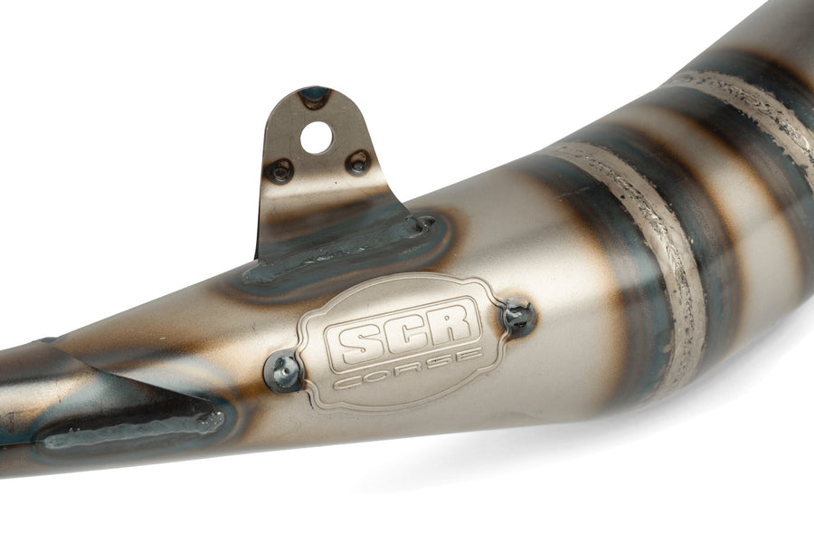 Aprilia RX Enduro 50 2T D50B0 [2007–] - Exhaust Handmade 50-70 red