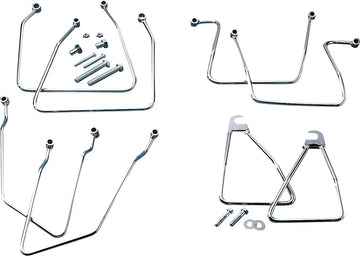 Harley-Davidson Low Rider S [DRAG SPECIALTIES] - Staffe per borse laterali cromate