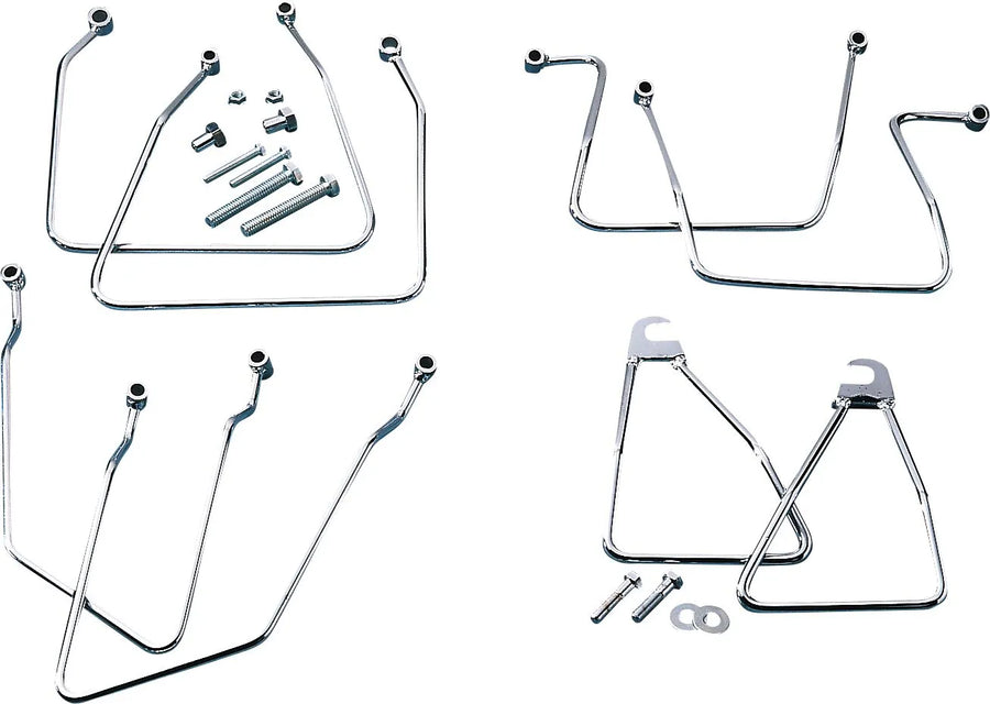 Harley-Davidson Low Rider S [DRAG SPECIALTIES] - Staffe per borse laterali cromate