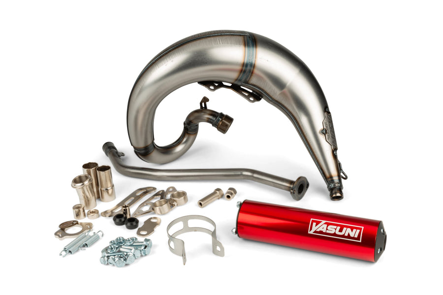 Beta RR SM 50 2T - Scarico Cross ML Rosso Sinistro