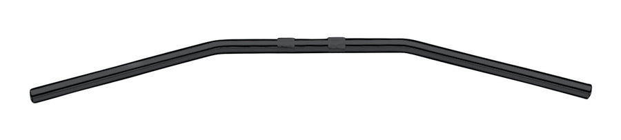 Guidon moto Ø 25 - drag bar largeur 970 mm, noir