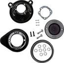 Harley-Davidson Xl 883 C Sportster Custom [1998] - Sidekick Luftfilter-Kit – Oberfläche: Schwarz – Bild 5
