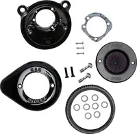 Harley-Davidson Xl 1200 Cx [2020] - Mini Teardrop Stealth Luftfilter-Kit – Oberfläche: Silber – Bild 5
