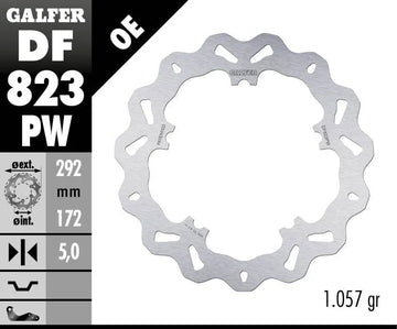 Harley-Davidson Vrscb 1130 V Rod [2004-2005] - Wave® brake disc - picture 2