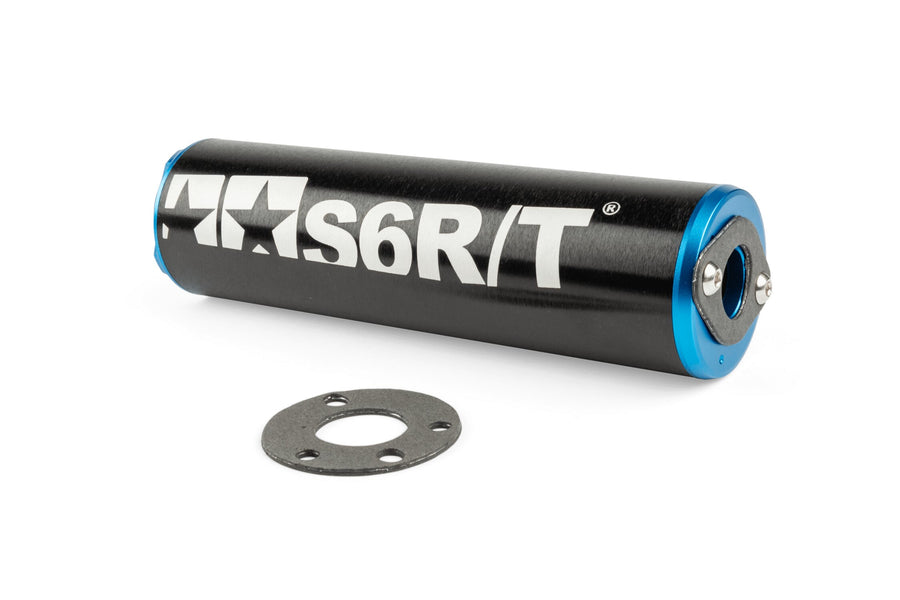 Beta RR Track 50 2T - Pot d'échappement R/T 70 - 80 Noir / Bleu