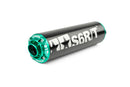 Derbi Senda DRD Racing SM 50 2T D50B0 [2012–] - Pot d'échappement R/T Haut Noir Turquoise