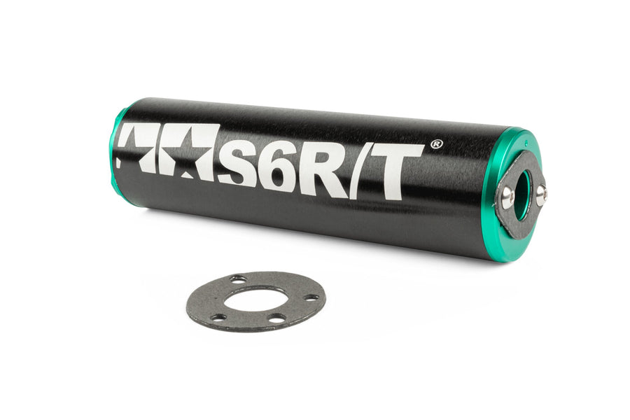 Beta RR Enduro 50 2T - Pot d'échappement R/T 70 - 80 Noir / Turquoise