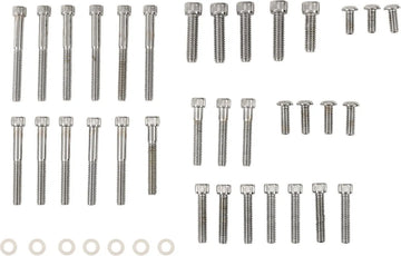 Harley Davidson FXSTS [DRAG SPECIALTIES] - Jeu de boulons de couvercle d'arbre à cames/primaire/transmission
