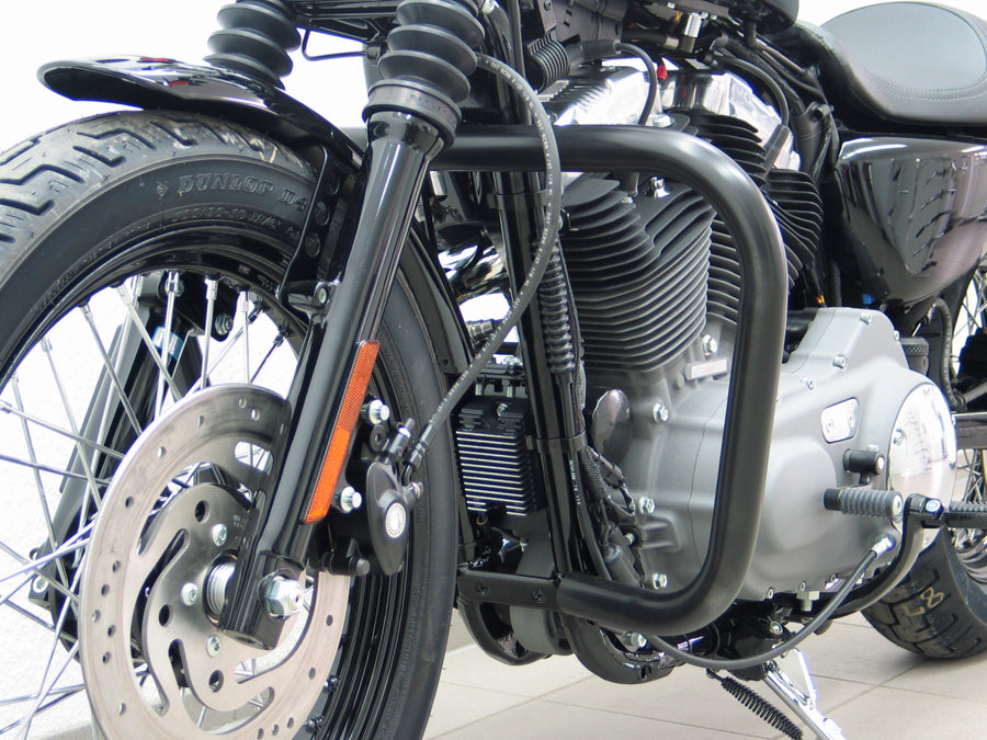 Harley Davidson Sportster Evo 883/1200 [2004-2020] - Schutzbügel aus 38 mm Rohr, schwarz