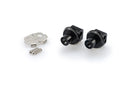 BMW R 1200 GS ADVENTURE [2013] – Adapter Beifahrer Fußrasten- Gummipad – Schwarz-1