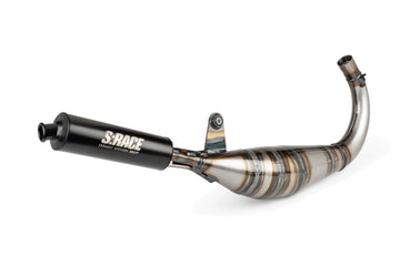 Beta RR-T SM 50 2T - Pot d'échappement S Race 85-100 Low Mount Noir