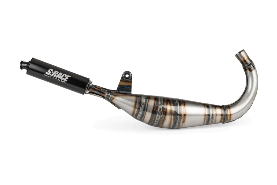 Beta RR-T SM 50 2T - Pot d'échappement S Race 85-100 Low Mount Noir