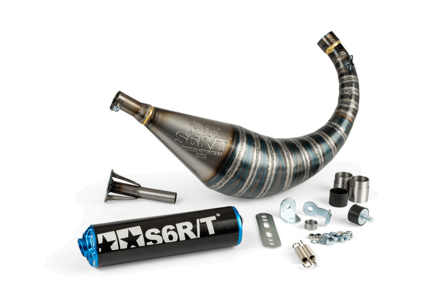 Beta RR Enduro 50 2T - Scarico R/T 70 - 80 Nero / Blu