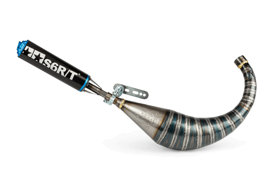 Beta RR Enduro 50 2T - Scarico R/T 70 - 80 Nero / Blu