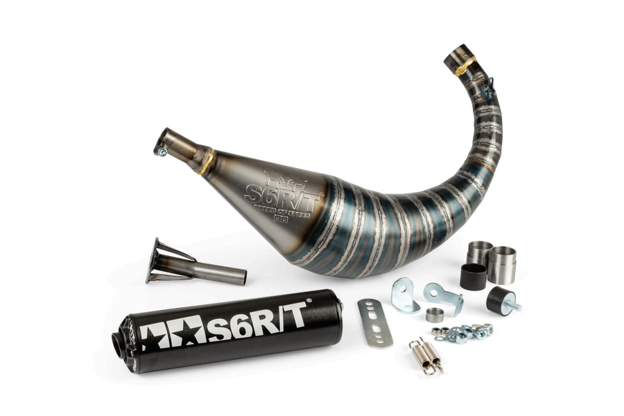 Beta RR SM 50 2T - Pot d'échappement R/T 70 - 80 Noir