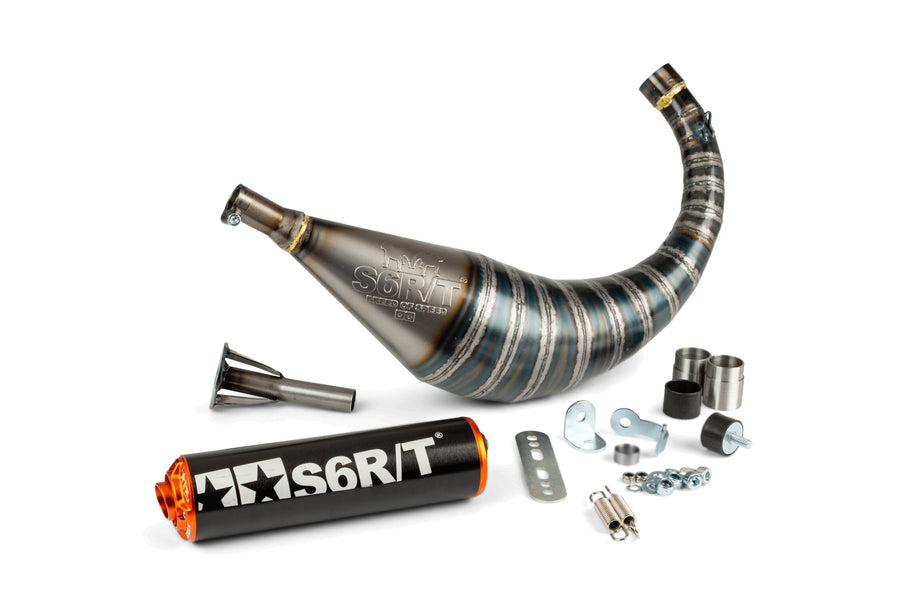 Beta RR Enduro 50 2T - Scarico R/T 70 - 80 Nero / Arancio