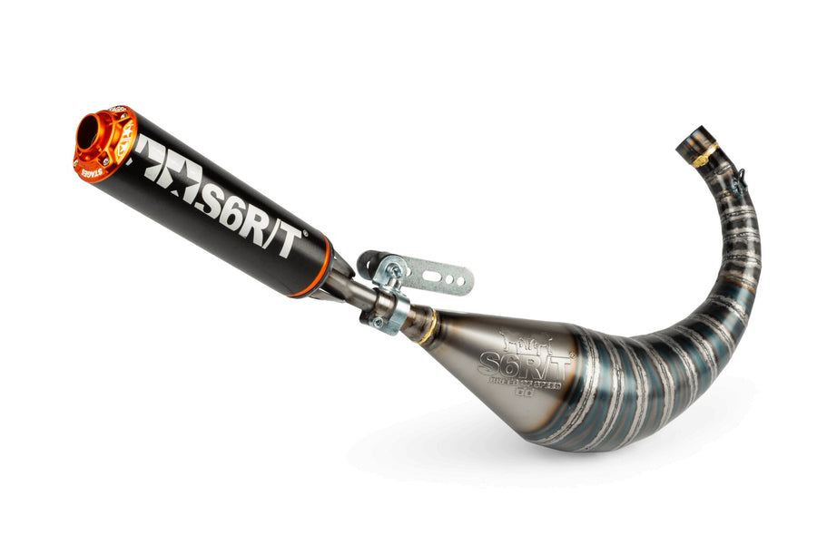 Beta RR Enduro 50 2T - Scarico R/T 70 - 80 Nero / Arancio