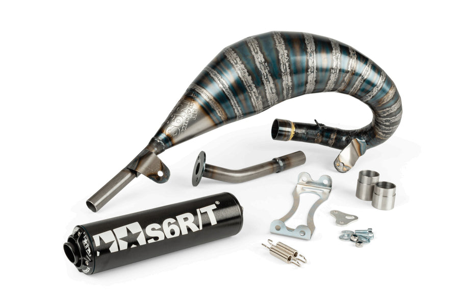 Beta RR Enduro 50 2T - Exhaust R/T 70 - 80 Black