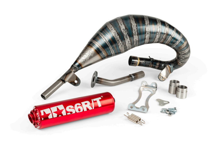 Beta RR Enduro 50 2T - Scarico R/T 70-80 Rosso