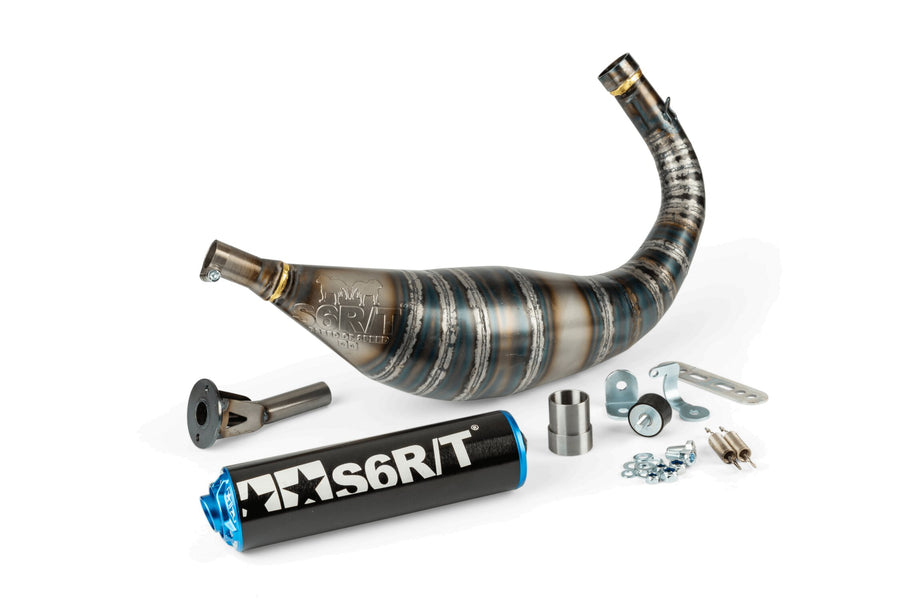 Beta RR Enduro 50 2T - Scarico R/T 80-90 Nero / Blu