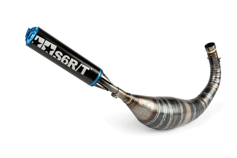 Beta RR Enduro 50 2T - Scarico R/T 80-90 Nero / Blu
