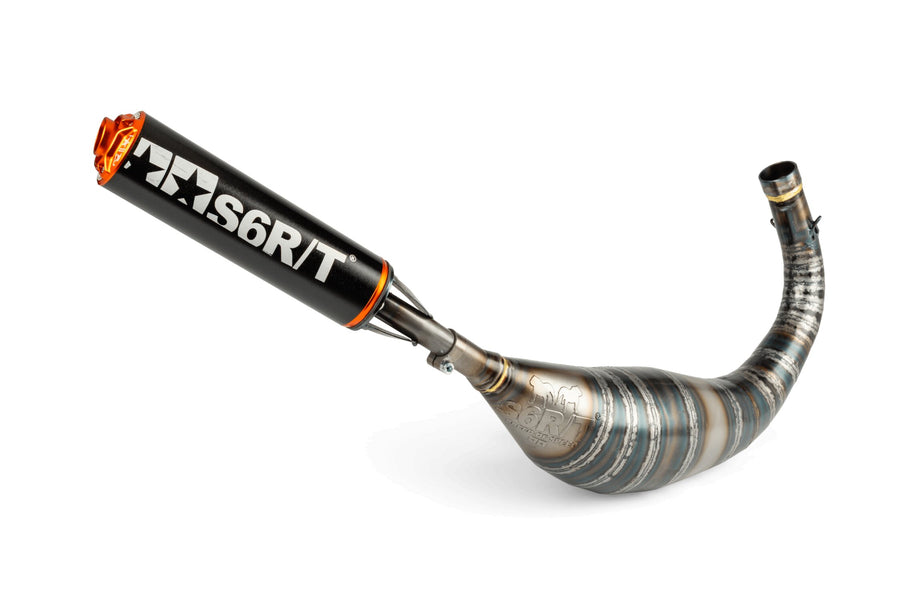 Beta RR Enduro 50 2T - Scarico R/T 80-90 Nero / Arancio