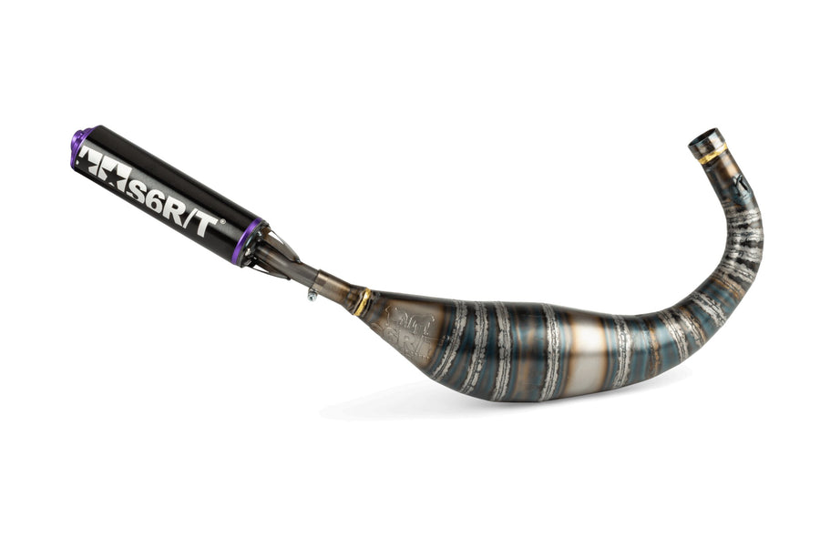 Beta RR Track 50 2T - Exhaust R/T 80-90 Black / Purple