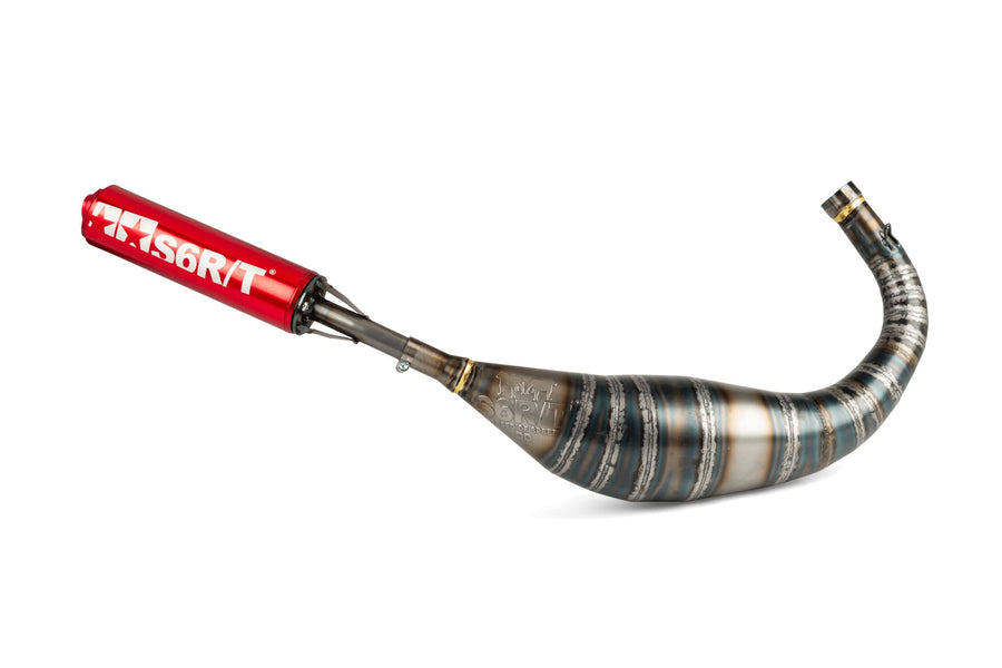 Beta RR SM 50 2T - Pot d'échappement R/T 80-90 Rouge