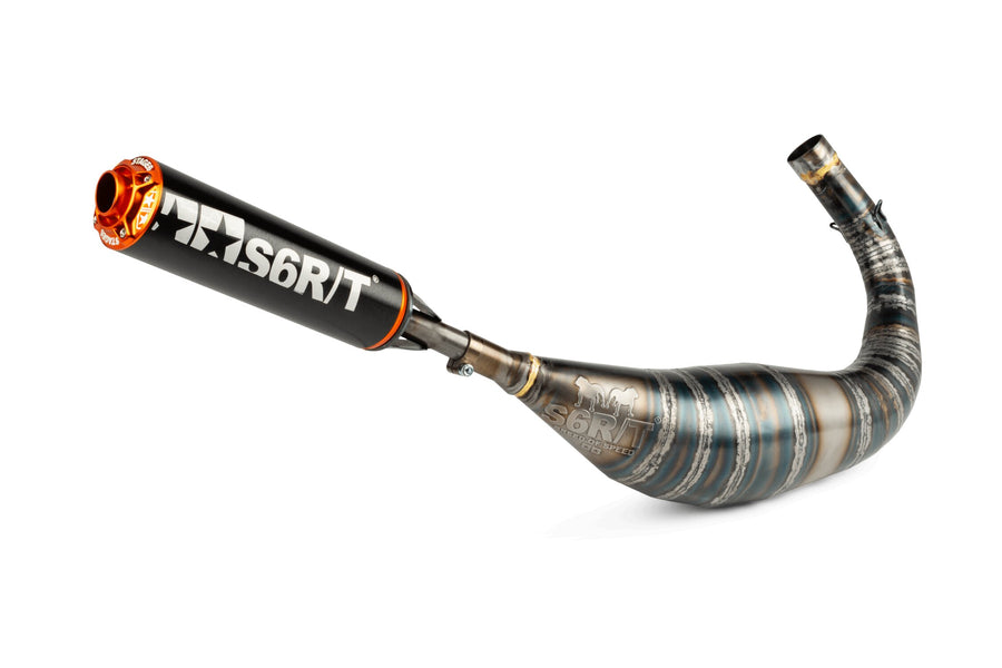Beta RR Track 50 2T - Pot d'échappement R/T 90-100 Noir/Orange