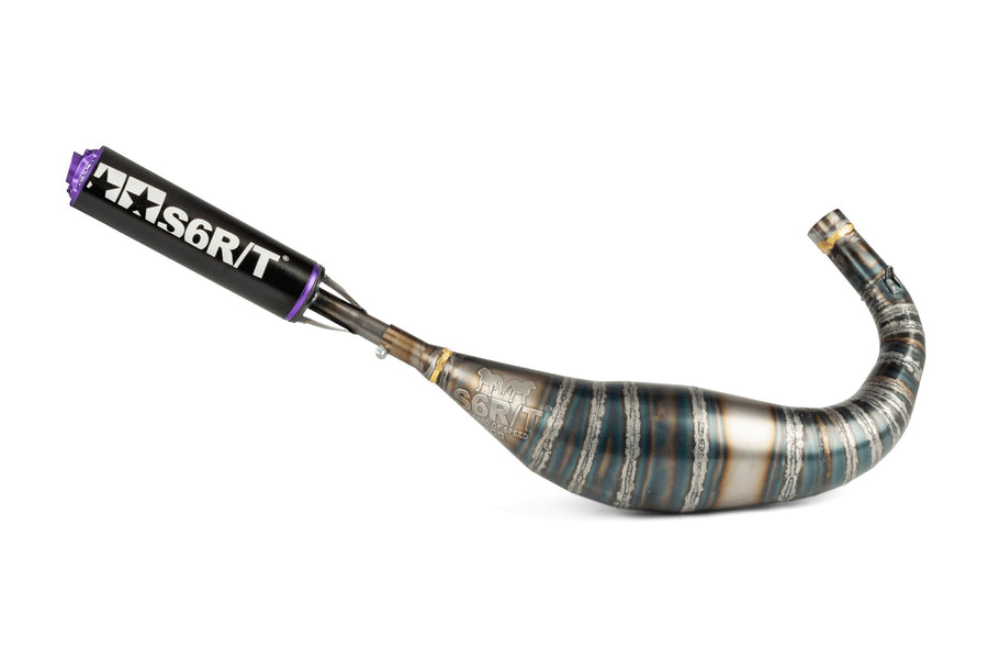 Beta RR Enduro 50 2T - Scarico R/T 90-100 Nero/Viola