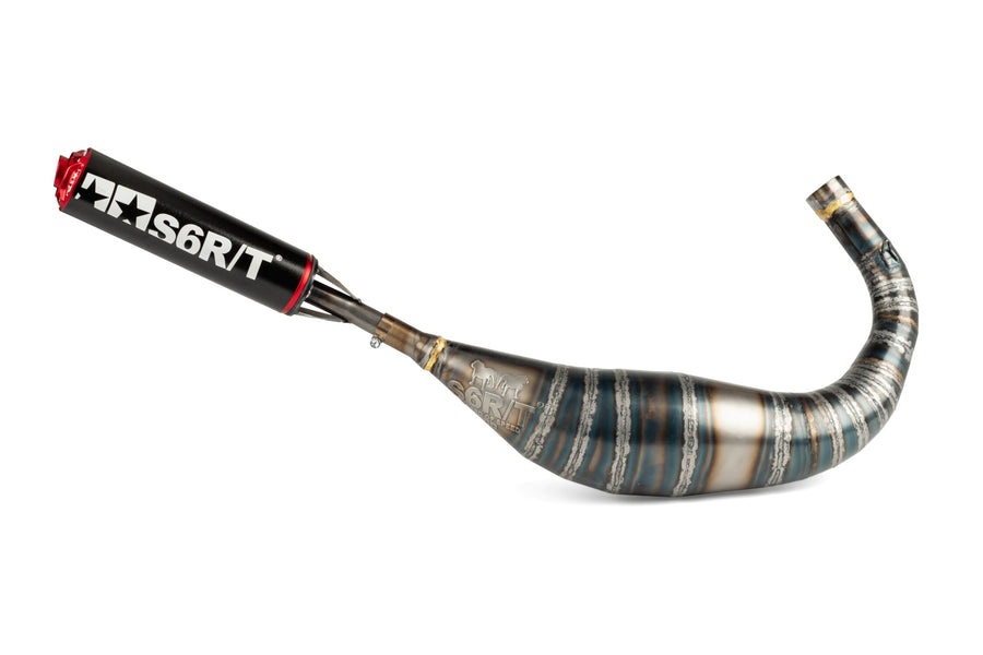 Beta RR Enduro 50 2T - Scarico R/T 90-100 Nero/Rosso