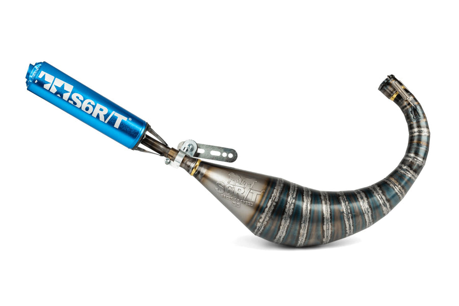 Derbi Senda X-Race SM '05 - '10 50 2T D50B0 - Exhaust R/T 70-80 Blue