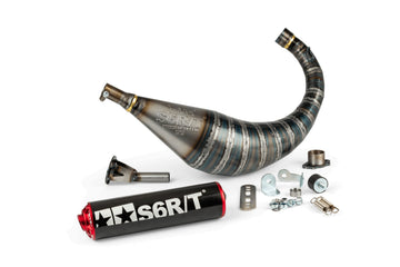 Aprilia RX Enduro 50 2T D50B0 [2007–] - Exhaust R/T 70-80 Black Red
