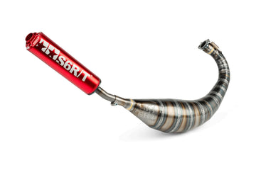 Aprilia RX 50 2T D50B1 [2006–] - Exhaust 80-90 Red