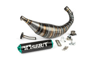 Derbi Senda X-Treme SM '05 - '10 50 2T D50B0 - Exhaust R/T Black Turquoise