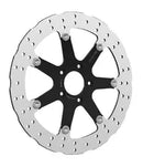 Harley-Davidson XL 883 R Roadster [2010-2013, 2014-2015] - disque de frein ondulé flottant - surface : orange, argent, acier inoxydable - photo 10