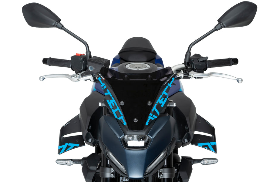 YAMAHA MT-07 Y-AMT [2025] – D12 Spoiler – Mattschwarz
