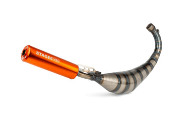 Beta RR SM 50 2T - Pot d'échappement Streetrace 80-90 Orange