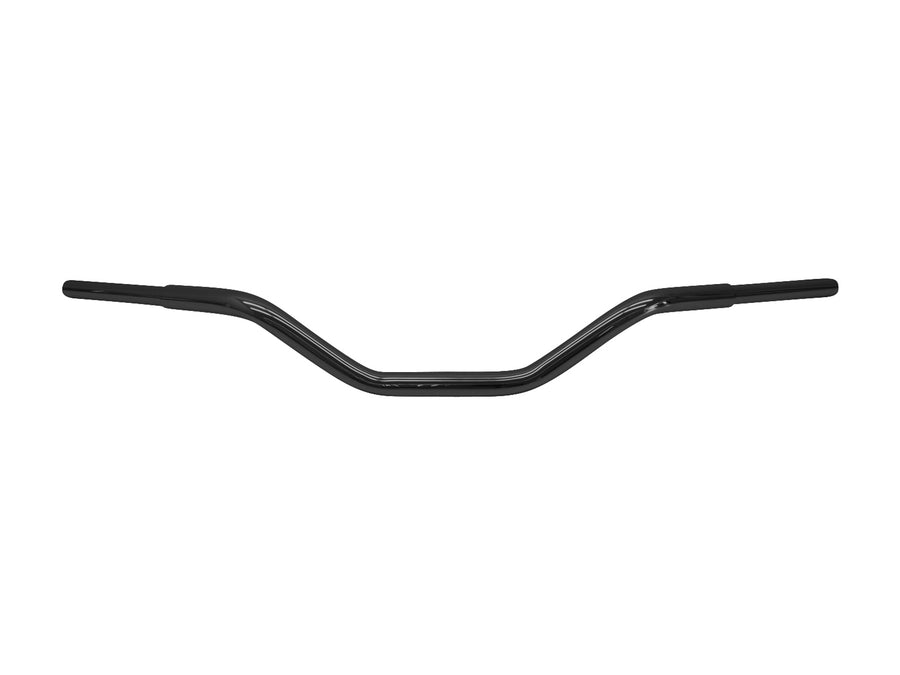 Driver motociclistico Ø 31 - Manubrio per Chopper e Cruiser largo 1030 mm, nero