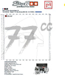 Aprilia RX 50 2T D50B1 [2006–] - Pack moteur Big Racing 77cc