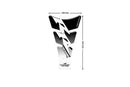 KAWASAKI Z 800 E [2016] – Spirit tank protector – silver-2