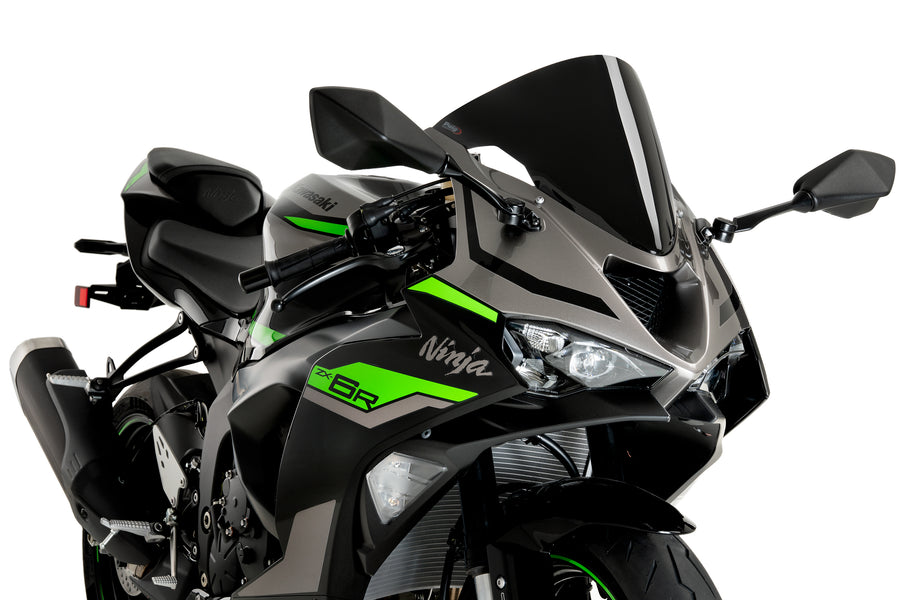 KAWASAKI ZX-6R NINJA [2025] – Cupolino R-Racer – Nero