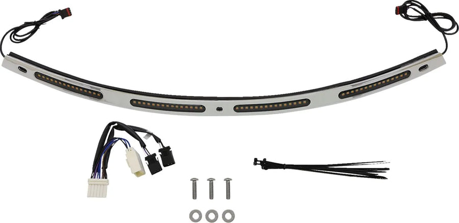 harley davidson flhtc [CUSTOM DYNAMICS] - Genesis® 4 Dynamic LED Batwing Windshield Trim
