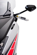 YAMAHA T-MAX 530 SX [2019] – Kappen Set für OEM Spiegel – Schwarz-9