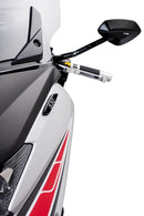 YAMAHA T-MAX 530 SX [2019] – Kappen Set für OEM Spiegel – Schwarz-3