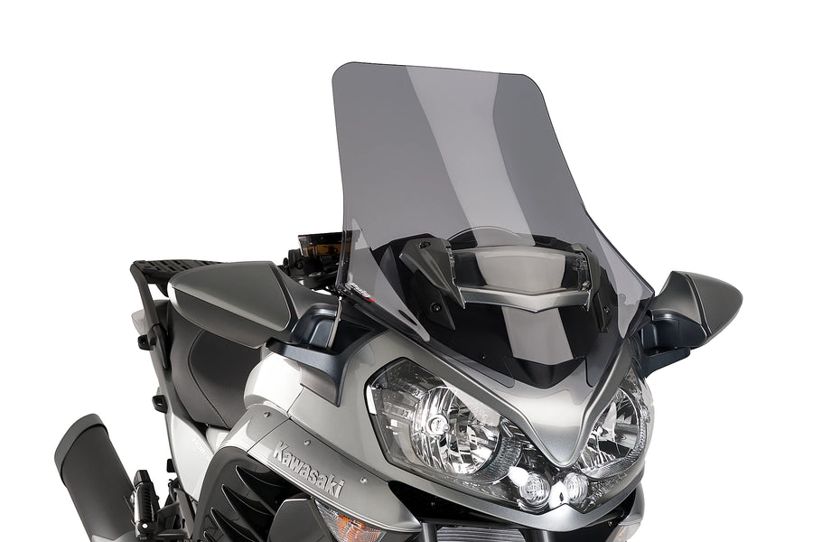 TRIUMPH BONNEVILLE T 120 NOIR [2025] - bulle tourisme | Fortement tonique | PUIG7628F