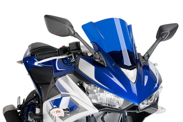 YAMAHA YZF-R3 2015-2018 - Cupolino PUIG Z-Racing | Blu | PUIG7649A