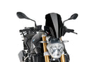 BMW R 1200 R [2018] - New Generation Sport Windschild | Schwarz | PUIG 7651N