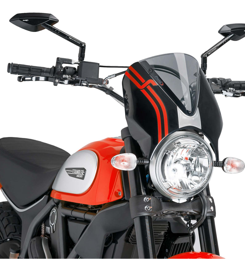 DUCATI SCRAMBLER 800 ICON DARK [2025] – Visiera parabrezza RetroVision